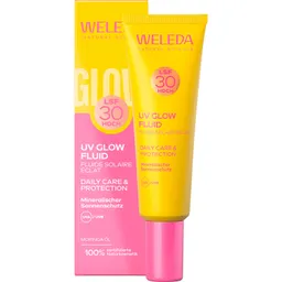Weleda WELEDA UV GLOW FLUID LSF30 30 ml Flüssigkeit – Produktbild 1 von 1