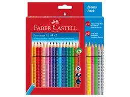 Faber-Castell 24 Faber-Castell Buntstifte "Colour Grip" 18 + 4 + 2 – Produktbild 1 von 1