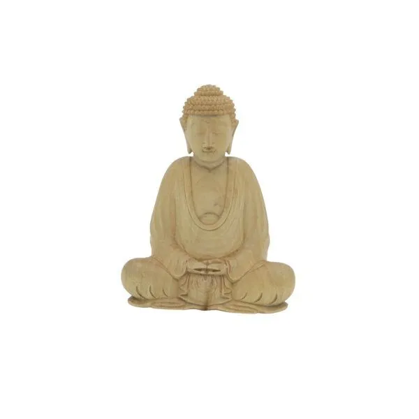Just Be Just Be Dhyana Buddha Krokodilholz – Produktbild 1 von 4