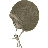 Maximo Baby Mütze Bio-Schurwolle Fleece khakimeliert Gr.45 – Produktbild 1 von 1