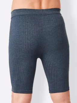 wäschepur men Hose knielang dunkelblau-meliert – Produktbild 1 von 1