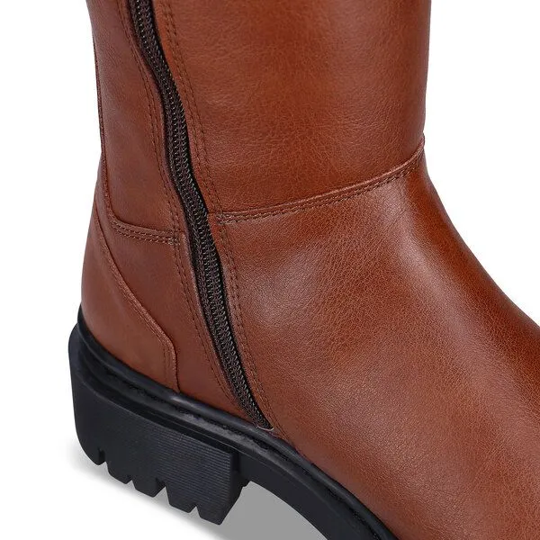 Nae Vegan Shoes Nae Vegan Shoes Aurora Vegane Stiefel, Braun, – Produktbild 3 von 4
