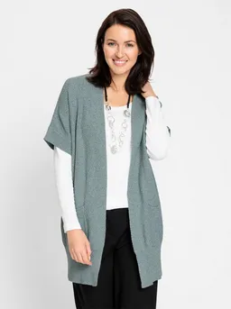 Witt Witt Pullunder Long-Strickjacke Kurzarm – Produktbild 1 von 1