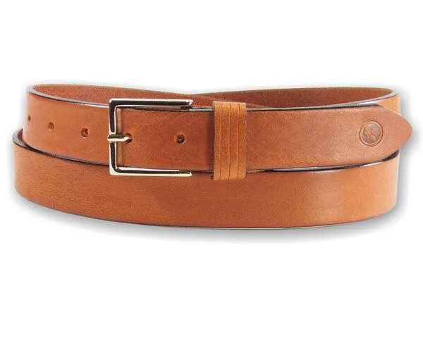 Greenbelts Greenbelts Damen Ledergürtel GIULIA, Honig, – Produktbild 2 von 4