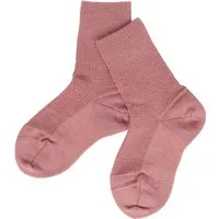 grödo Kinder Socken Bio-Schurwolle Feinstrick altrosa Gr. 2 – Produktbild 1 von 1