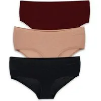 ORGANICATION ORGANICATION KARINNA | Hipster aus Bio-Baumwolle und TENCEL Modal im 3er-Pack, Mix-13, – Produktbild 1 von 1