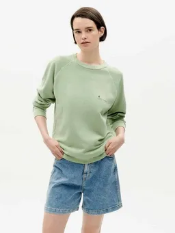 thinking mu thinking mu Sweatshirt mit Rundhalsausschnitt - FTP - aus 100% biologisch angebauter Baumwolle – Produktbild 1 von 1