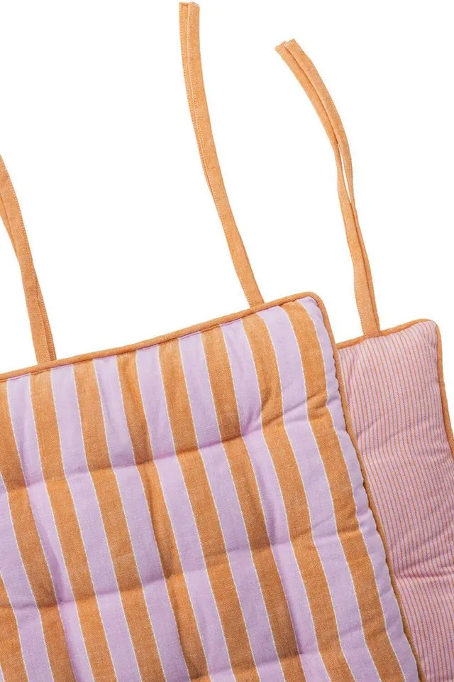 Tranquillo Tranquillo Sitzkissen VIVID LINES, Orange, – Produktbild 3 von 4