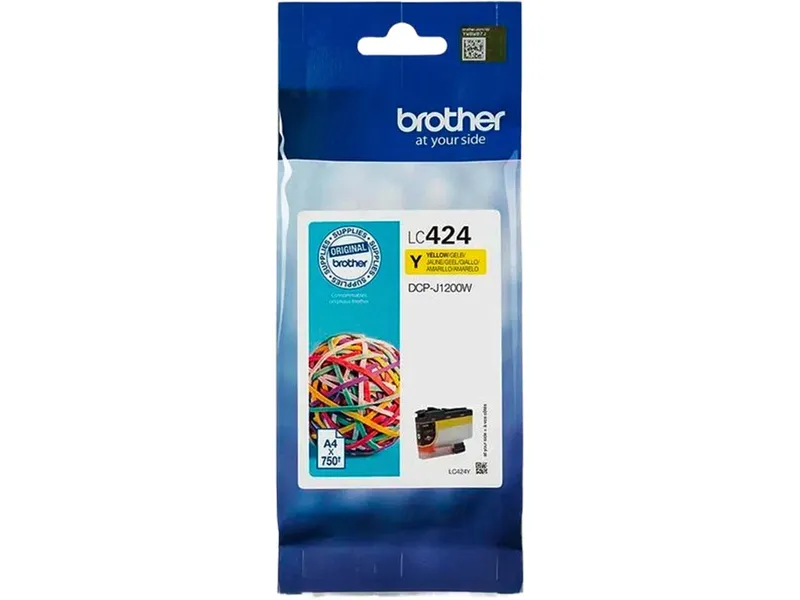 Brother Brother Tintenpatronen LC-424Y gelb – Produktbild 1 von 3