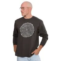 Life-Tree Life-Tree Longsleeve aus Biobaumwolle Fairwear für Herren BigSlice, Schwarz, – Produktbild 2 von 5