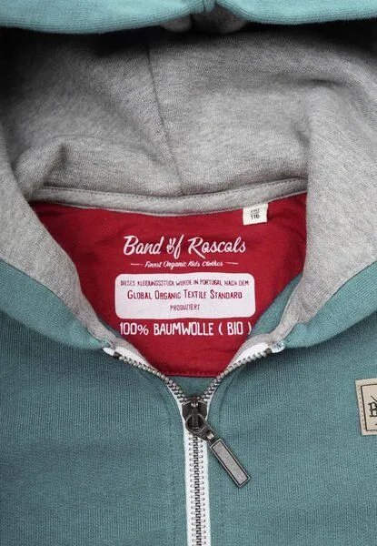 Band of Rascals Band of Rascals Basic Zip Hooded, Sage, – Produktbild 4 von 4