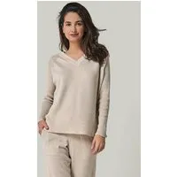 YOU LOOK PERFECT YOU LOOK PERFECT 100% Merino Strickpullover mit V-Ausschnitt "Dorina" – Produktbild 1 von 1