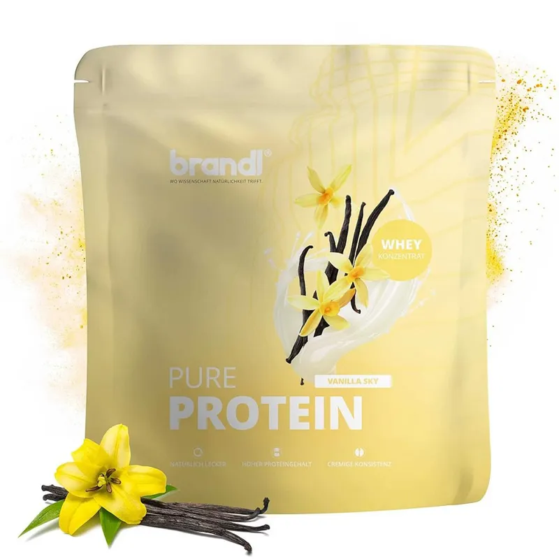 Brandl Nutrition Brandl Nutrition Brandl Pure Protein Vanille Pulver – Produktbild 1 von 1