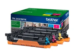 Brother Brother Toner TN-243BK/C/M/Y schwarz, cyan, magenta, gelb, 4er-Set – Produktbild 1 von 1