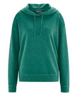 HempAge Hempage Damen vegan Bequemer Hoodie In Dschungelgrün – Produktbild 1 von 1