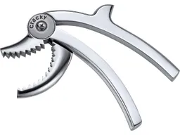 cilio cilio Nussknacker "CRACKY", silber, mit Zahnung und Feder für sicheren Halt – Produktbild 1 von 1