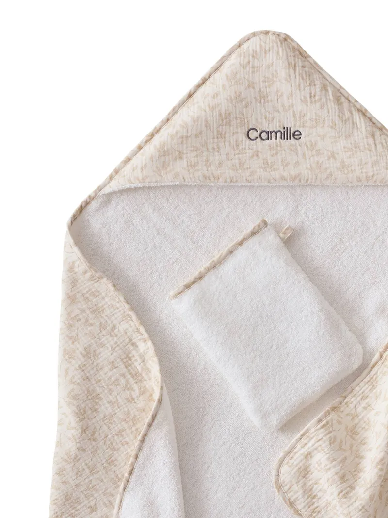 Vertbaudet Baby Geschenk-Set, Beige bedruckt, – Produktbild 4 von 4