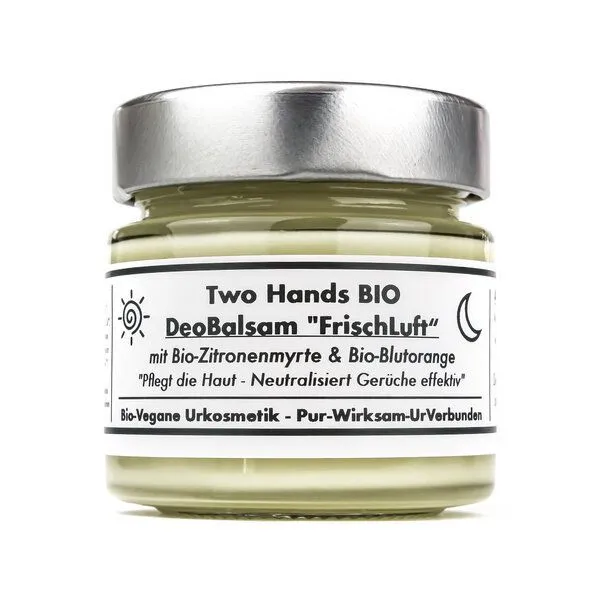 Two Hands BIO Two Hands BIO Deo Balsam „FrischLuft“ mit Bio-Zitronenmyrte & Bio-Blutorange - Bio Vegan – Produktbild 1 von 1