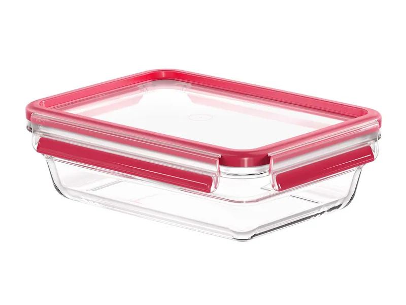 EMSA EMSA Frischhaltedose 'Clip und Close' aus Glas, rechteckig, 1,1 l – Produktbild 1 von 1