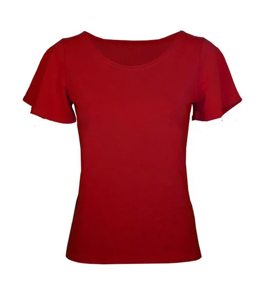 Frija Omina Frija Omina Bio T-Shirt Vinge uni, Chili (rot), – Produktbild 1 von 1