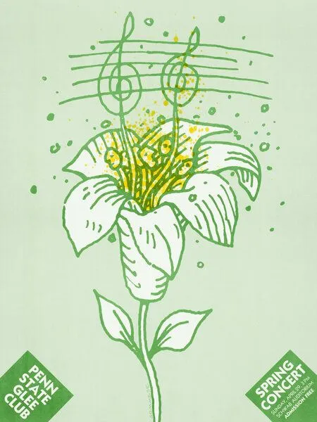 Photocircle Photocircle Poster / Leinwandbild - Penn State glee club - spring concer – Produktbild 1 von 4