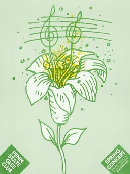 Photocircle Photocircle Poster / Leinwandbild - Penn State glee club - spring concer – Produktbild 1 von 1