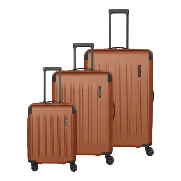 Travelite Travelite Dynamiic 3-tlg. Koffer-Set, Orange, – Produktbild 1 von 3