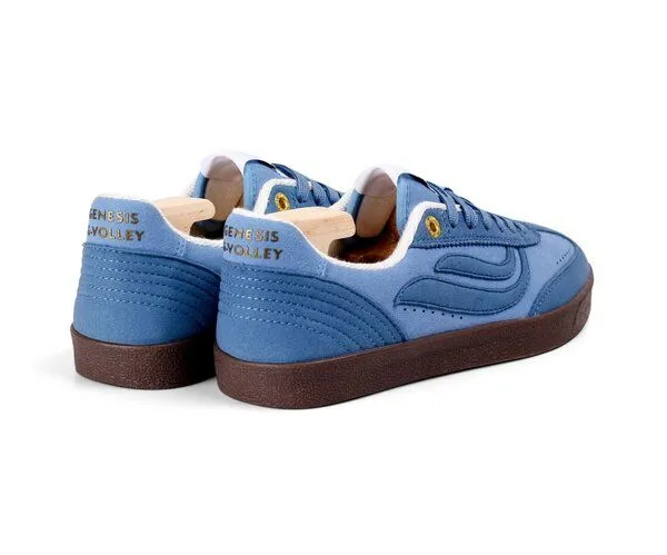 Genesis Footwear Genesis Footwear G-Volley OneColourWorld - Vegan Women Sneaker, Blueish / d. gum (blau), – Produktbild 2 von 4