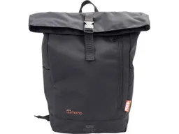 Memo memo Rucksack "Rolltop" aus recycelten PET-Flaschen, schwarz – Produktbild 1 von 1