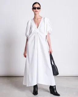JAN N JUNE JAN N JUNE MAXI BAUMWOLL KLEID DANS – Produktbild 1 von 1