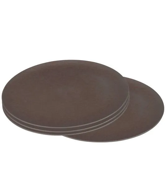 Zuperzozial Zuperzozial Speiseteller 25,5 cm aus nachwachsenden Rohstoffen, Mokka, – Produktbild 1 von 4
