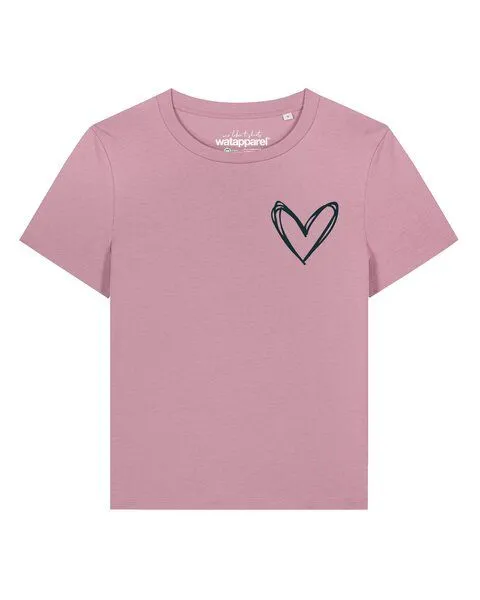 watapparel watapparel T-Shirt Frauen Herzi, Lilac dream, – Produktbild 1 von 2