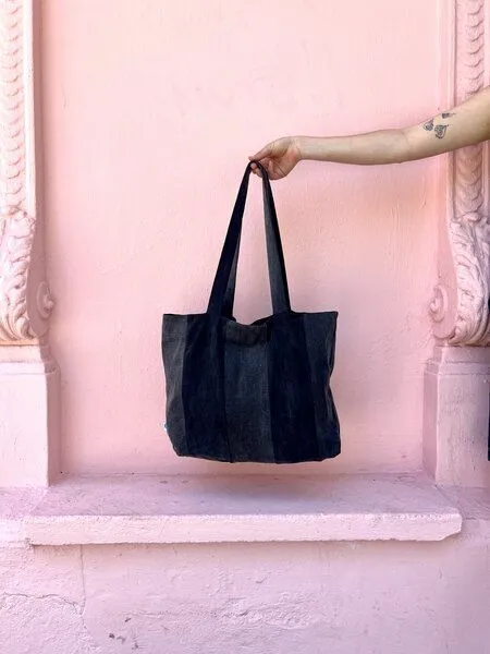 Bridge&Tunnel Bridge&Tunnel Shopper Sunday, Black, – Produktbild 2 von 4