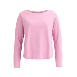 People Wear Organic People Wear Organic Langarmshirt, rosa uni, Bio-Baumwolle – Produktbild 1 von 1