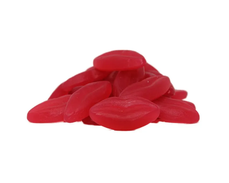 Frisia Frisia Süßigkeit, Frisia rote Lippen gelatinefreies Fruchtgummi Red Lips vegan 1500g – Produktbild 1 von 3