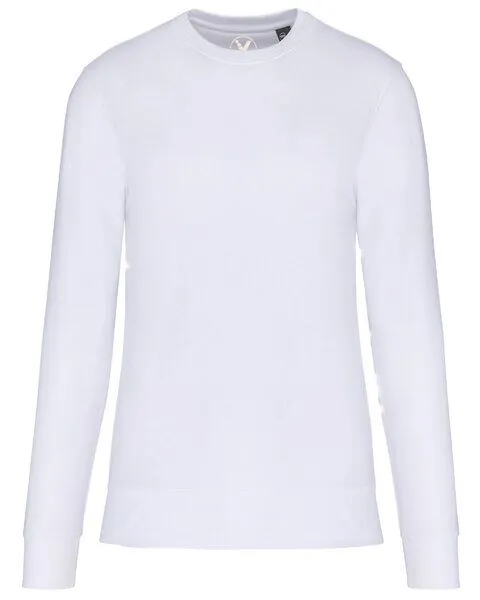 YTWOO YTWOO Nachhaltiges Kinder Sweatshirt mit Rundhalsausschnitt aus Nachhaltigen Materlialien, Weiß, – Produktbild 1 von 3