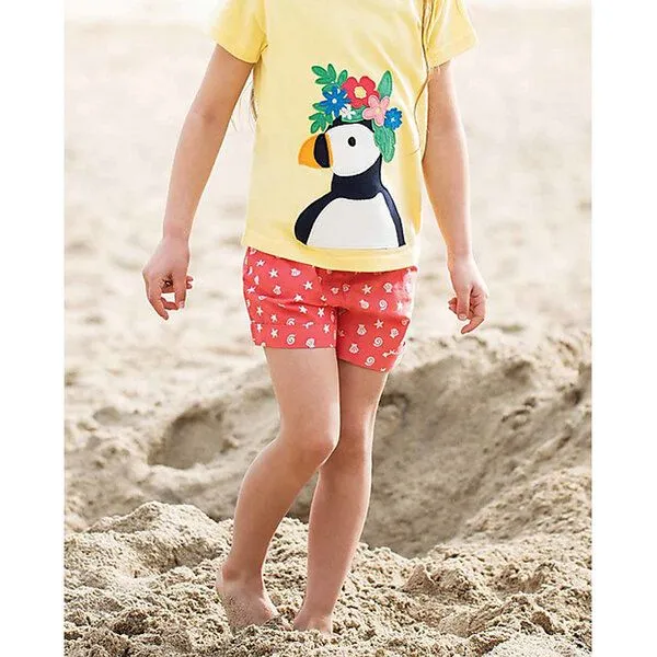 Frugi Frugi Seren Shorts Coral Shell Polka – Muscheln und Seesterne – Produktbild 2 von 3