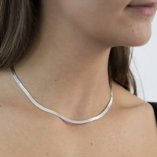 MOANINA MOANINA Kette Sassari - 925 Silber/18k Gold Vermeil, Silber, – Produktbild 3 von 4