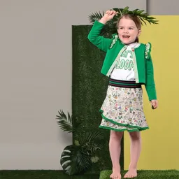 Marraine Kids Marraine Kids Bunter Bio Baumwolle Rock "Dahlia" – Produktbild 1 von 1
