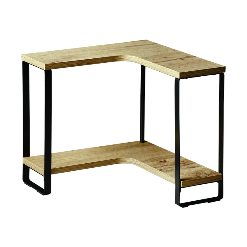 Kesper Küchen-Eckregal "MDF", Braun | schwarz, – Produktbild 1 von 2