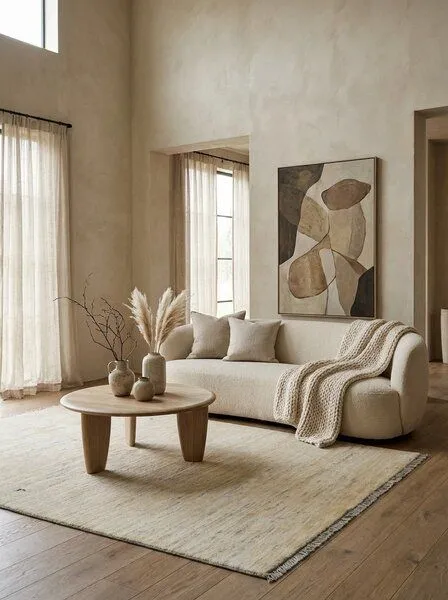 Rugtales Gabbeh Beige „Rugtales“ aus Schurwolle, 169x249 cm, Beige, – Produktbild 1 von 4