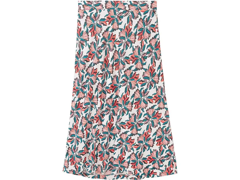 Tranquillo tranquillo Damen-Midi-Rock mit elegantem Schnitt, cocoa, Gr. 40 – Produktbild 1 von 1