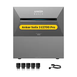 Anker Anker SOLIX Solarbank 3 E2700 Pro All-in-One Speicher für Balkonkraftwerk, by Powerness - 5.4kWh / 5 x Smart Plug / Standardversand – Produktbild 1 von 1