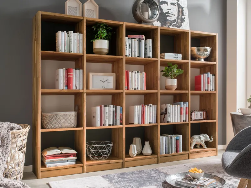 allnatura allnatura Regal-System "Alea" - Schnäppchen 2127-03311 | Grundelement | 47 cm | 87 cm – Produktbild 2 von 2
