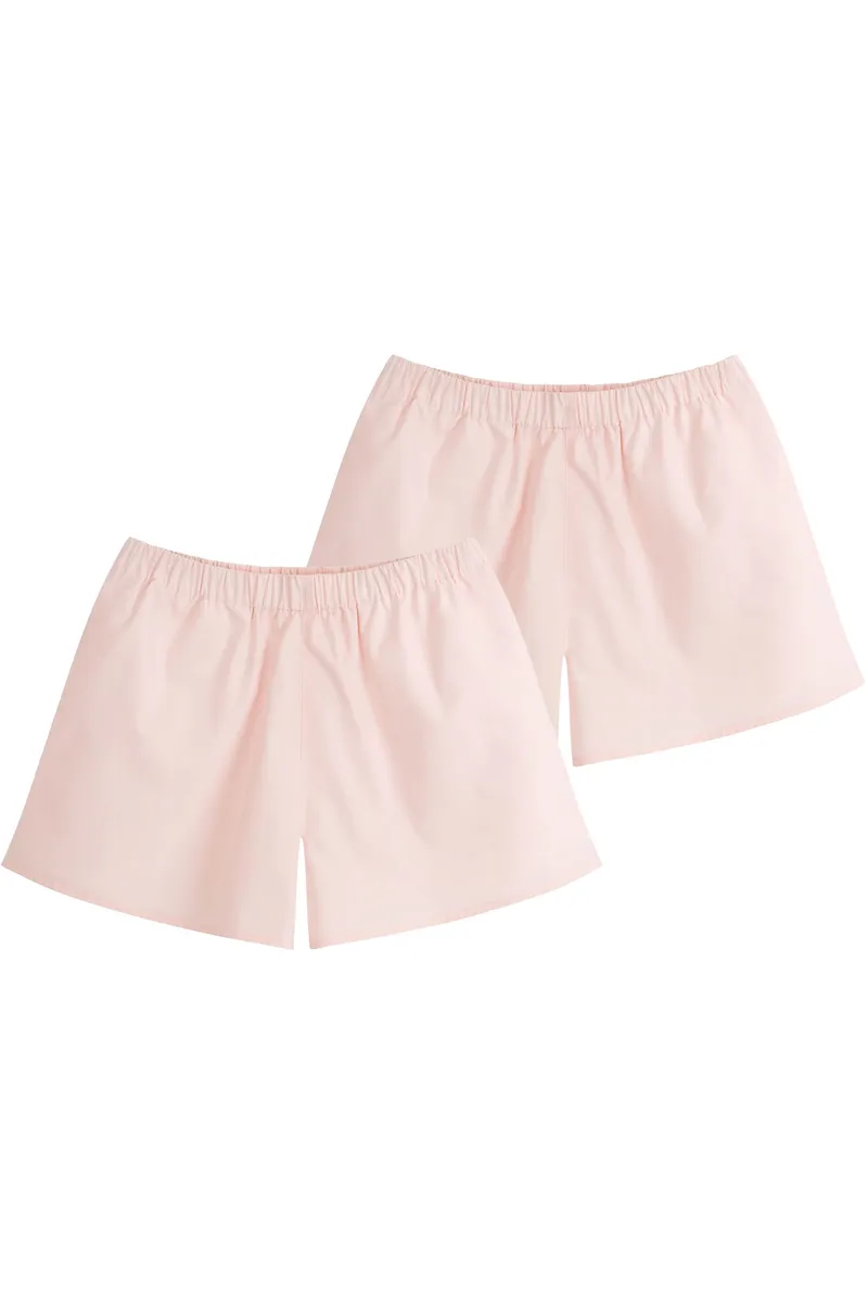 MELA MELA Damen vegan Multipack 2x Pyjama Shorts Bundle Style Vanika Berry Blush, Hell-pink, – Produktbild 2 von 2