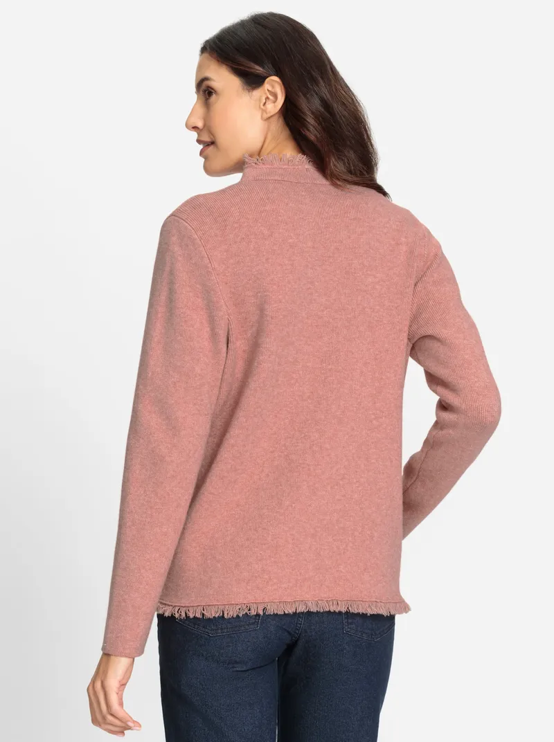 Witt Strickjacke rosenholz-meliert, Rosenholz-meliert, – Produktbild 1 von 2