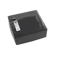 ProNappe 40 ProNappe Servietten 38 x 38 cm, Schwarz, – Produktbild 3 von 3