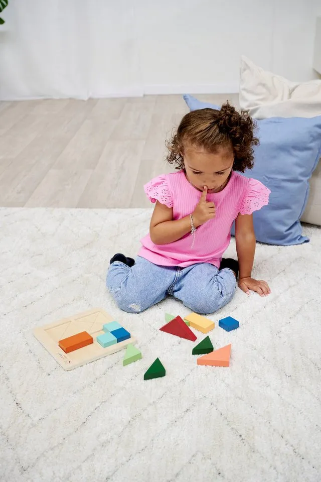 eichhorn eichhorn Puzzle Montessori Formenpuzzle, 12 Puzzleteile, Bunt, – Produktbild 5 von 5