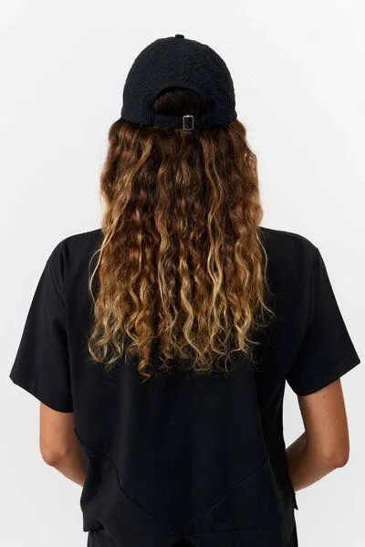 Suite 13 Lab Suite 13 Lab Aura Cap Seersucker, Schwarz, – Produktbild 3 von 3