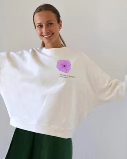 Kultgut Kultgut Artdesign - Superweicher Sweater / The Secret of Mushrooms – Produktbild 1 von 1